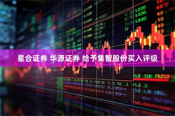 星合证券 华源证券 给予集智股份买入评级